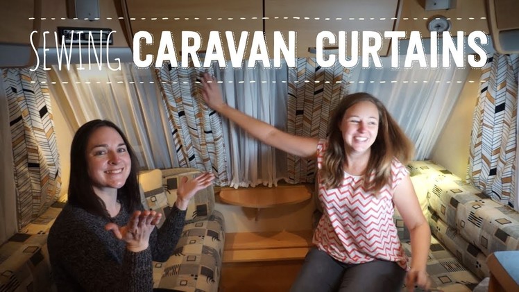 How to make caravan curtains