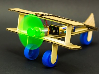 How To Make Cardboard Airplane For Kids