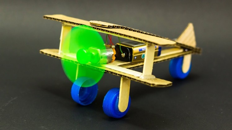 How To Make Cardboard Airplane For Kids
