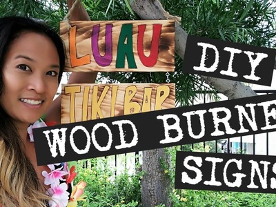 How to Make DIY Wood Burned Signs