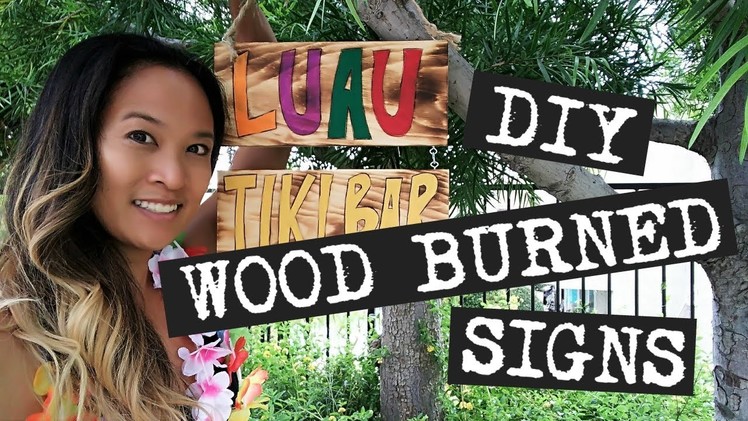How to Make DIY Wood Burned Signs