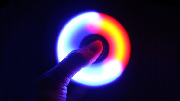How to make Glowing SPINNER