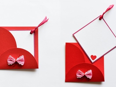 How to make : Greeting Card with Envelope | Kartka Okolicznościowa z Kopertą - Mishellka #236 DIY