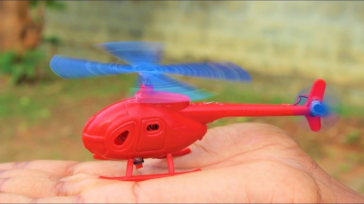 How To Make Helicopter - Mini Helicopter