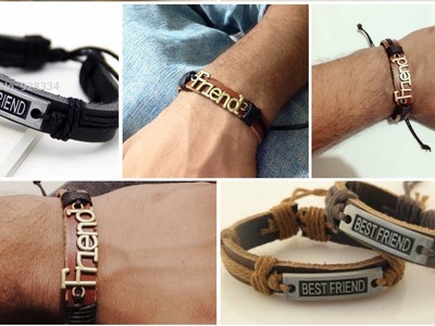 HOW To Make Leather Friendship Bracelets!! DIY Friendship Bracelets