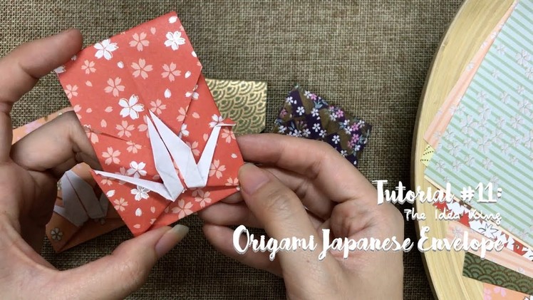 How to Make Origami Japanese Envelope Step by Step? | The Idea King Tutorial #11