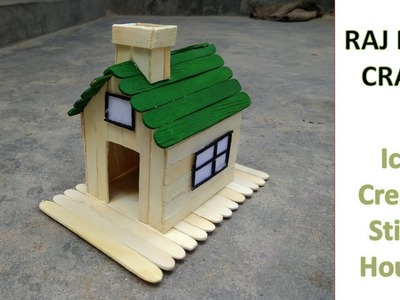 How to Make Popsicle Stick House