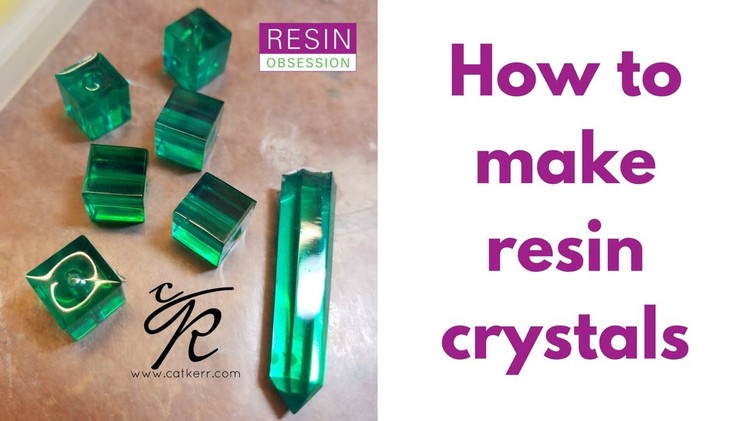 How to make resin crystals
