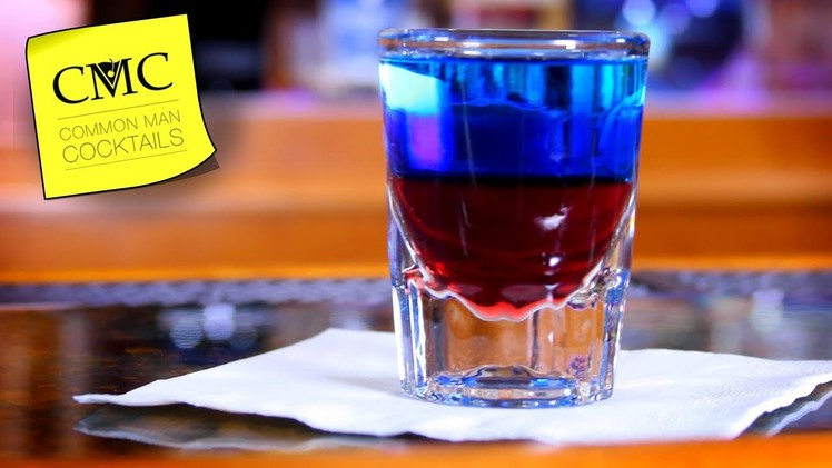 ???????? How To Make The Red, White & Blue Shot | The 4th of July | Independence Day Cocktails