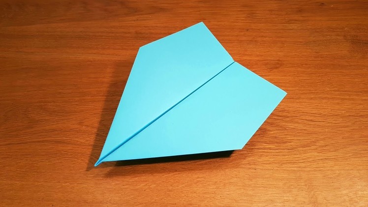 How To Make The WORLD RECORD paper airplane for distance