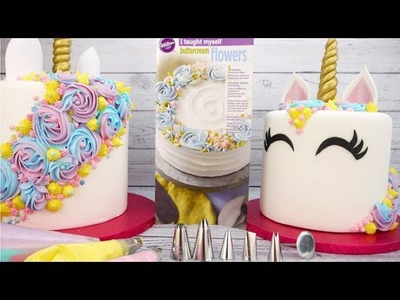 How To Pipe A Magical Mane On A Unicorn Cake
