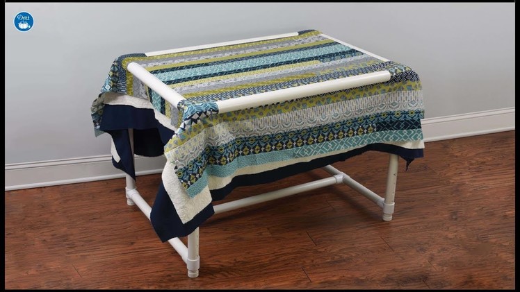 How to use a Dritz Quilter’s Floor Frame