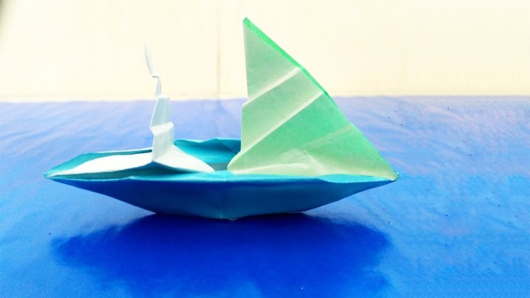 Paper boat origami || how to make an origami boat that floats || origami boat instructions