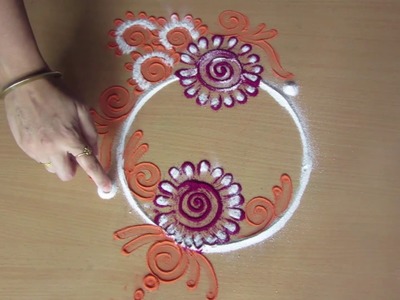 Simple rangoli design rangoli design with dots how to make rangoli designs