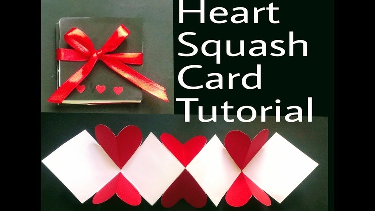 Squash Card Tutorial | How to Make Squash Card | Squash Card for Scrapbook