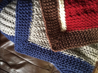 Adding a Garter Ridge Edge to a Blanket with a Knitting Loom