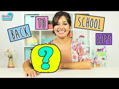 Back To School DIY Surprise! | How To Wow Show |  Official PomPomWow