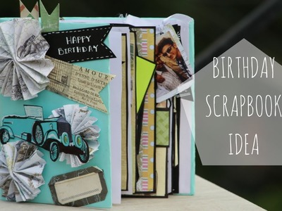 DIY: Cutest Birthday Scrapbook | Card Idea | Easy Card Idea | Handmade Card