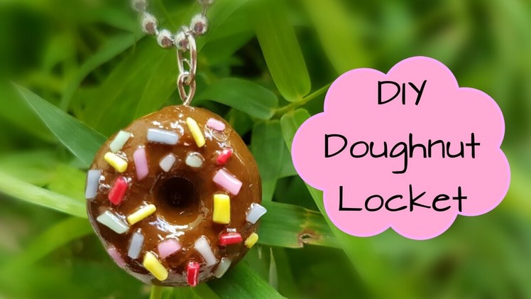 DIY Doughnut Locket.How to Make Locket.Friendship day gift Idea