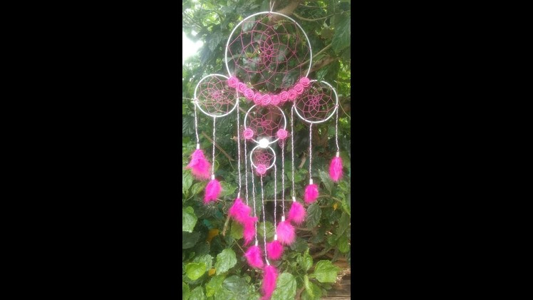 DIY- How to make Dreamcatcher in 10 mins.Step by Step guide.Handmade gift for brother and sister