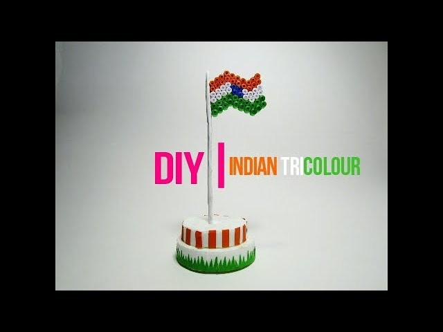 DIY : How to make Indian flag for 15th August ???????? | Independance day special