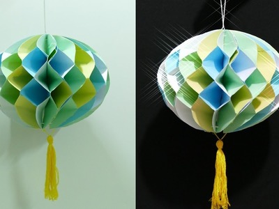 DIY Paper Crafts: How to make a Paper Honeycomb Ball -drngo