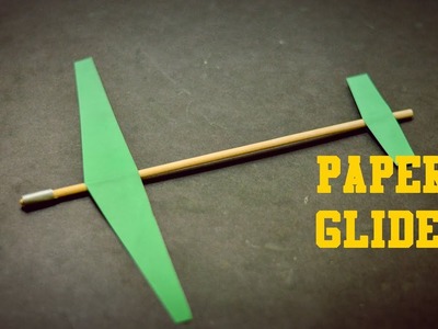 Diy Paper Glider::How to make a paper glider |Easy Crafts|
