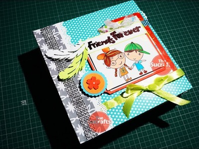 Handmade Scrapbook For Best Friend | The Sucrafts
