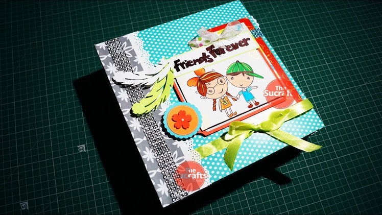 Handmade Scrapbook For Best Friend | The Sucrafts