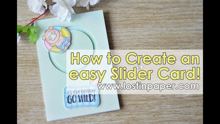 How to Create an Easy Slider Card - Gerda Steiner Designs Guest Designer!