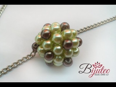 How to make 3D beaded ball - tutorial
