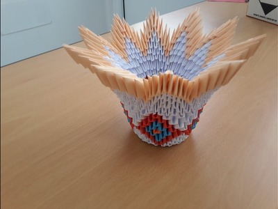 How to make 3D Origami Bowl Tutorial origami bowl by are life