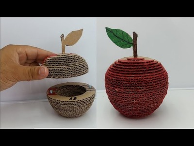 How to make a 3d Apple with Cardboard