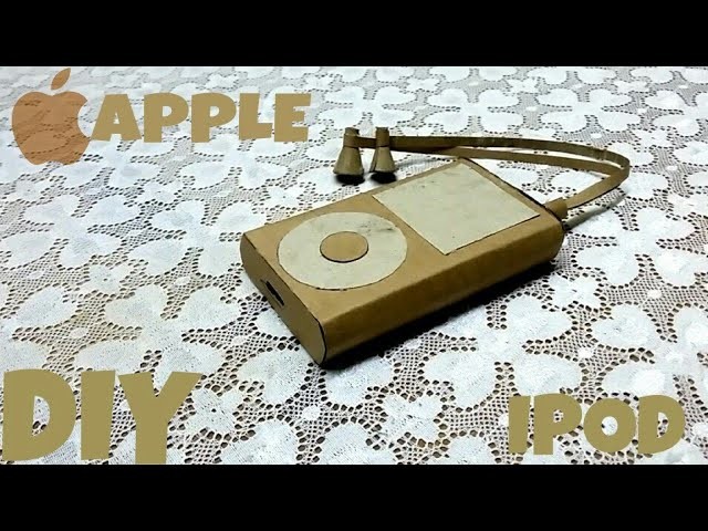 How to make A apple ipod out of cardboard | HOW TO MAKE | KMA INSANE HACKER