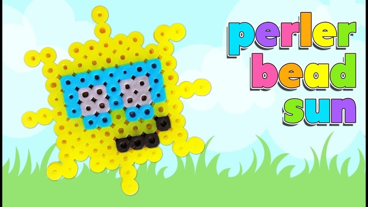 How to make a cute sun out of perler beads