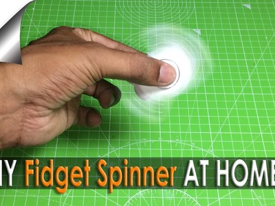 How To Make A Fidget Spinner EASY- by foam board