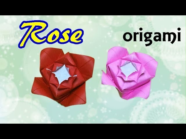 easy origami flower with one paper flowers healthy easy origami flower with one piece of paper