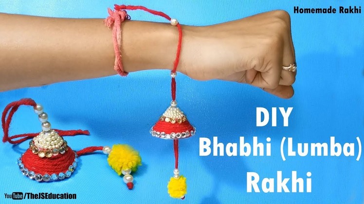How To Make Bhabhi Rakhi (Lumba Rakhi) at Home | DIY