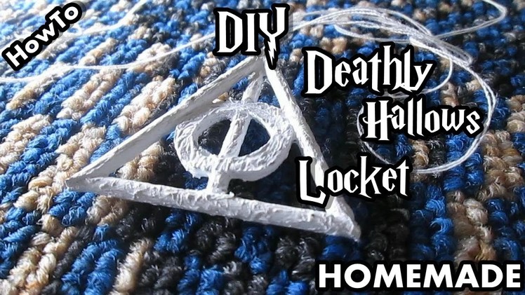 How To Make Deathly Hallows Locket From Harry Potter