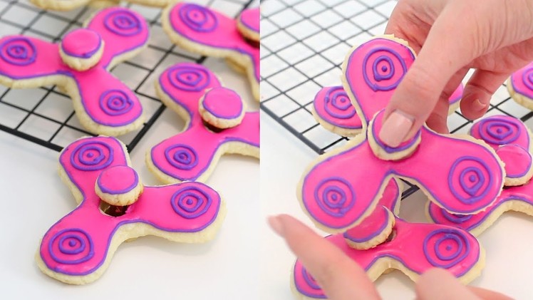 How to Make DIY Fidget Spinner Cookies THAT WORK!! | RECIPE