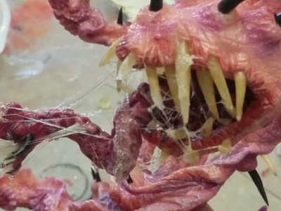 How to make Dragon Teeth for paper mache or polymer clay dragons or monsters