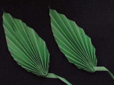 How To Make Easy Paper Leaves | Simple Paper Leaf Paper Crafts