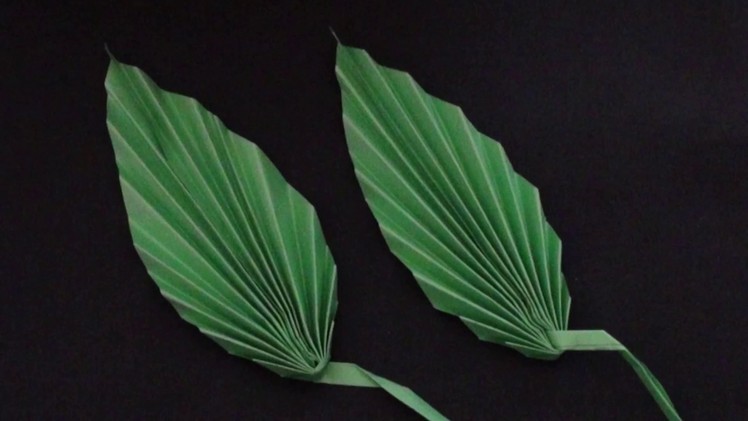 How To Make Easy Paper Leaves | Simple Paper Leaf Paper Crafts