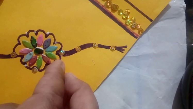 How to make greeting cards at home for raksha bandhan 2017,gifts for brother and sister