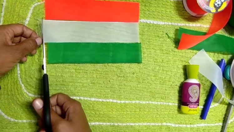 How To Make Indian Flag Handmade Tiranga Craft By Hand