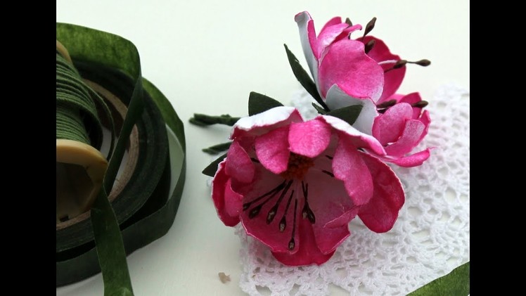 How to make paper Wild Roses by Archana Joshi ( Follow The Flower Friday)