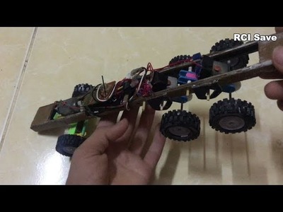 How to make RC Heavy truck BEAST II 6X6 at home
