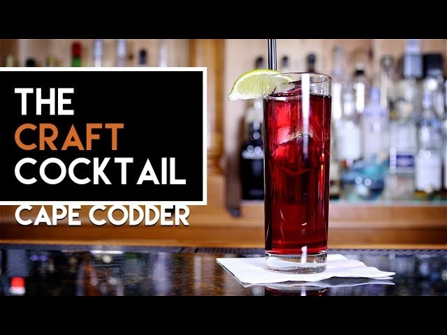 How To Make The Cape Codder | Bartending 101 ???? The Craft Cocktail