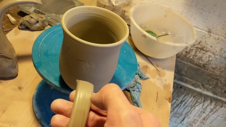 How to pull and attach handles to mugs the easy way
