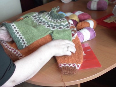 Knitting workshop in Iceland